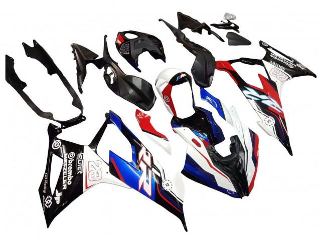 Carenados Moto BMW S1000RR 2019-2022 - Azul Rojo Blanco 23