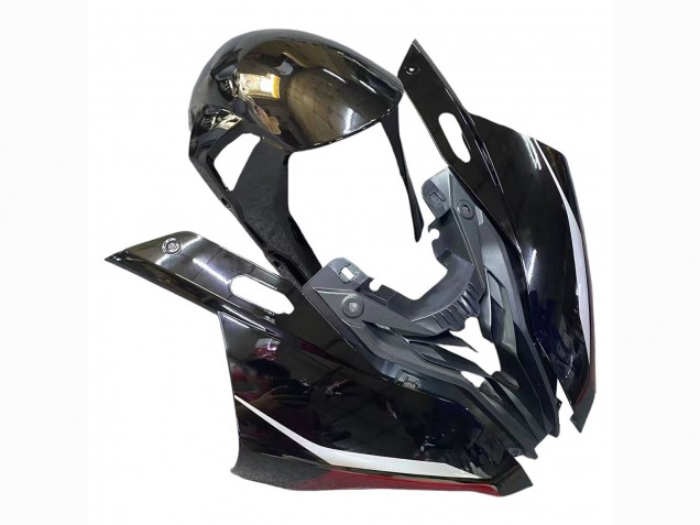Carenados Moto BMW S1000RR 2019-2022 - Negro Rojo Oscuro