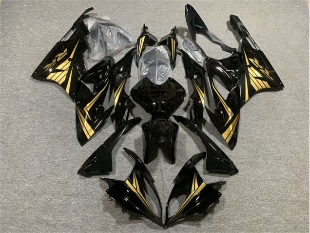 Carenados Moto BMW S1000RR 2015-2016 - Negro Brillante Oro