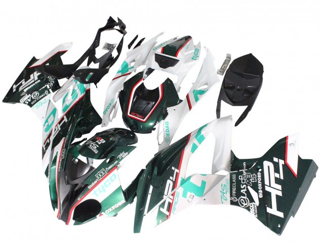 Carenados Moto BMW S1000RR 2015-2016 - Blanco Verde Negro