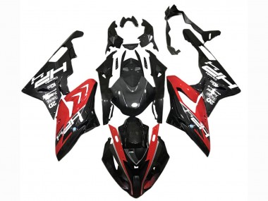 Carenados Moto BMW S1000RR 2015-2016 - Rojo Negro FibraCarbono