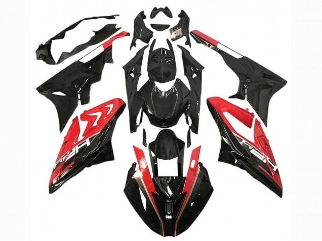 Carenados Moto BMW S1000RR 2015-2016 - Rojo Negro Brillante