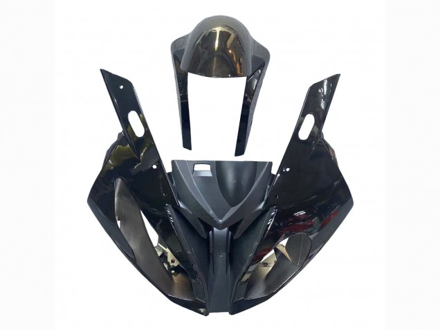 Carenado Moto BMW S1000RR 2015-2016 - Plata Negro Brillante Negro Mate