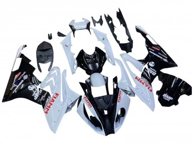 Carenados Moto BMW S1000RR 2015-2016 - Blanco Negro Brillante Fiamm