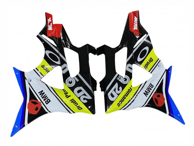 Carenados Moto BMW S1000RR 2009-2014 - Azul Amarillo Rojo Negro Tiburón VR 46
