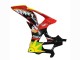 Carenados Moto BMW S1000RR 2009-2014 - Rojo Azul Amarillo Tiburón
