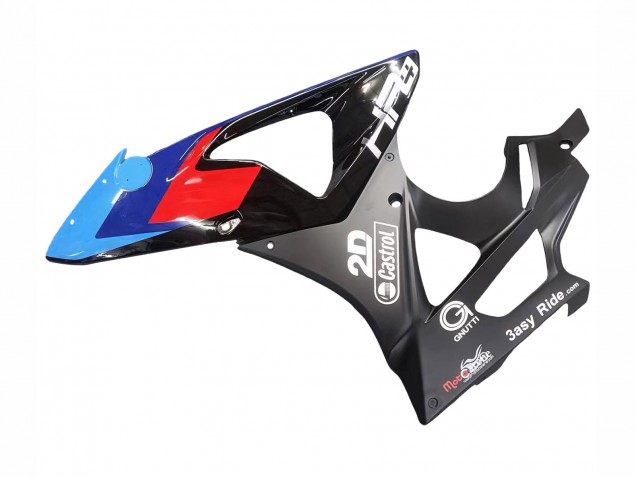 Carenados Moto BMW S1000RR 2009-2014 - Azul Rojo Negro Mate Castrol