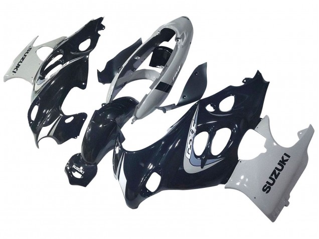 Carenado Moto Suzuki GSX600F/GSX750F 2004-2006 - Negro Brillante Gris
