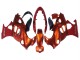 Carenados Moto Suzuki GSX600F/GSX750F 2004-2006 - Burnt Naranja Blanco Logo