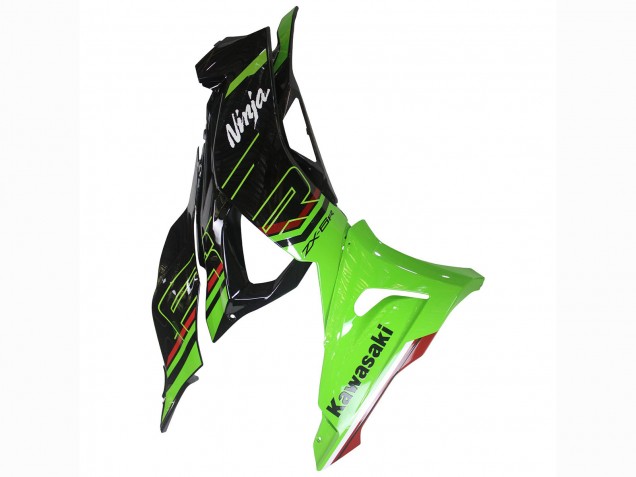 Carenados Moto Kawasaki ZX6R 2023-2025 - Verde Negro