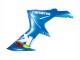 Carenados Moto Suzuki GSXR 600 / GSXR 750 2011-2024 - Azul Claro Verde Blanco Rojo