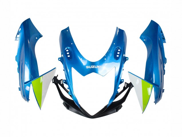 Carenados Moto Suzuki GSXR 600 / GSXR 750 2011-2024 - Azul Claro Verde Blanco Rojo