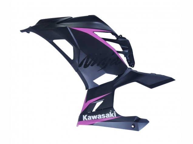 Carenados Moto Kawasaki Ninja 400 2018-2024 - Negro Mate Rosa