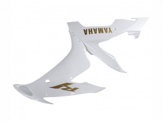 Carenados Moto Yamaha YZF 1000 R1 2004-2006 - Blanco Oro Calcomanías