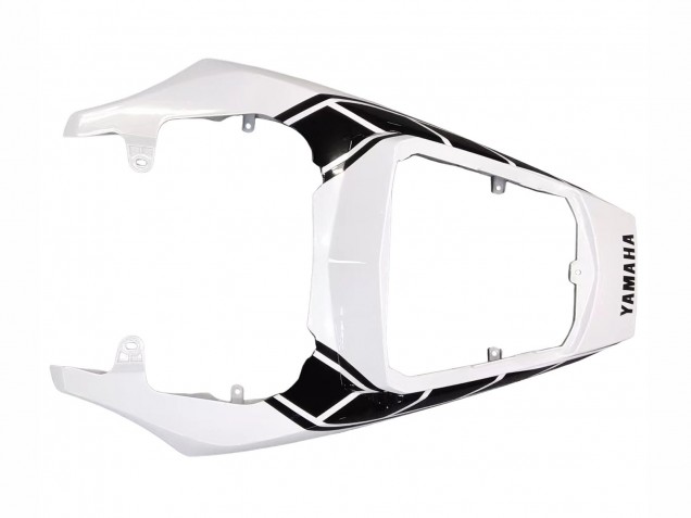 Carenado Moto Yamaha YZF R6 2003-2004 - Blanco Negro Brillante