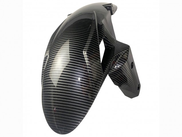 Carenados Moto Kawasaki ZX6R 2019-2022 - Blanco Negro FibraCarbono