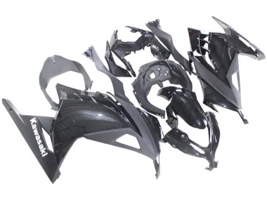 Carenados Moto Kawasaki EX300 2013-2024 - Negro Brillante