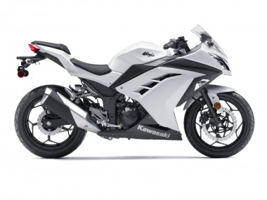 Carenados Moto Kawasaki EX300 2013-2024 - Blanco Negro