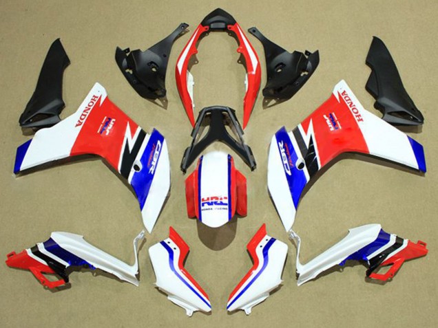 Carenados Moto Honda CBR600F 2011-2013 - Blanco Rojo Azul