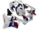 Carenados Moto Honda CBR900RR 893 1992-1993 - Blanco Rojo Azul Oscuro