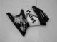 Carenados Moto Kawasaki EX250 2008-2012 - Negro Brillante Blanco West