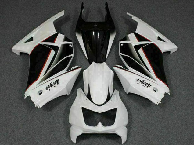 Carenados Moto Kawasaki EX250 2008-2012 - Blanco Negro Ninja