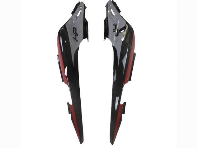 Carenados Moto Honda CBR500R 2013-2015 - Rojo Plata Negro Brillante