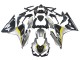 Carenados Moto Honda CBR500R 2022-2023 - Plata Amarillo Negro Brillante