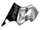 Carenados Moto Honda VFR 800 2002-2013 - Plata Negro Brillante Repsol