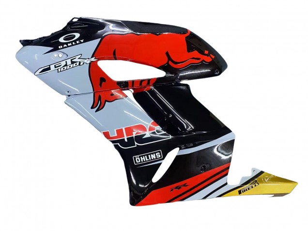 Carenados Moto Honda CBR1000RR 2004-2005 - Amarillo Rojo Blanco Lustroso Rojo Bull Repsol HRC