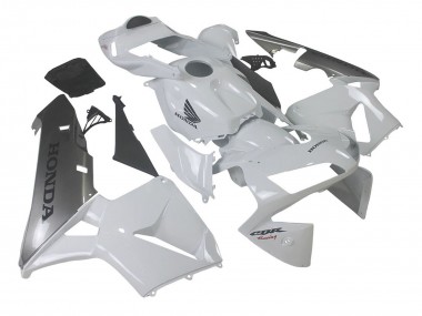 Carenado Moto Honda CBR600RR 2003-2004 - Plata Blanco