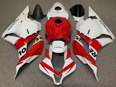 Carenados Moto Honda CBR600RR 2007-2008 - Blanco Rojo Repsol