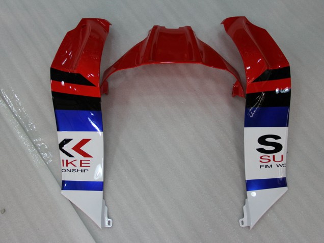 Carenados Moto Kawasaki ZX10R 2011-2015 - Blanco Azul Rojo Negro SBK Maxxis