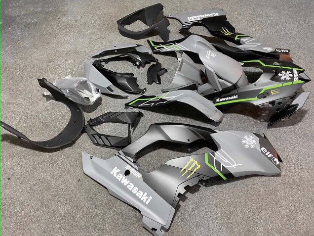 Carenados Moto Kawasaki ZX10R 2021-2025 - Gris Negro Mate Verde Blanco Elf Nieve Monstruo