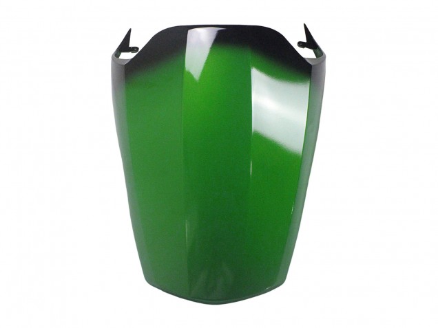 Carenados Moto Kawasaki ZX14R ZZR1400 2012-2024 - Verde Negro Brillante Raya