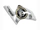 Carenados Moto Kawasaki ZX6R 2003-2004 - Blanco Negro Motul Lucky Strike