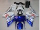 Carenados Moto Kawasaki ZX6R 2003-2004 - Blanco Azul Rojo Fiat