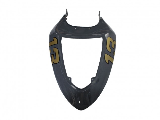 Carenados Moto Kawasaki ZX6R 2005-2006 - Gris Oscuro Negro
