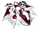 Carenados Moto Kawasaki ZX6R 2005-2006 - Blanco Rojo