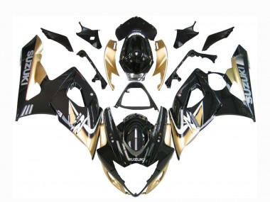 Carenados Moto Suzuki GSXR 1000 2005-2006 - Negro Oro