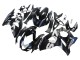 Carenados Moto Suzuki GSXR 1000 2009-2016 - Negro Mate Blanco Azul