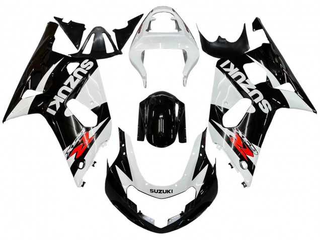 Carenados Moto Suzuki GSXR 600 / GSXR 750 2001-2003 - Blanco Negro Brillante Rojo