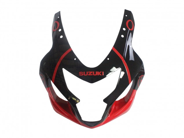 Carenados Moto Suzuki GSXR 600 / GSXR 750 2004-2005 - Negro Brillante Rojo Jordan Michelin