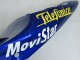 Carenados Moto Suzuki GSXR 600 / GSXR 750 2004-2005 - Azul Blanco Amarillo Verde Telefonica Motul MoviStar