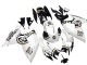 Carenados Moto Suzuki GSXR 600 / GSXR 750 2006-2007 - Blanco Negro Lucky Strike Motul