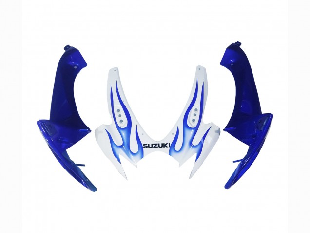 Carenados Moto Suzuki GSXR 600 / GSXR 750 2006-2007 - Blanco Azul Llama