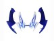 Carenados Moto Suzuki GSXR 600 / GSXR 750 2006-2007 - Blanco Azul Llama