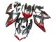 Carenados Moto Suzuki GSXR 600 / GSXR 750 2008-2010 - Negro Mate Rojo