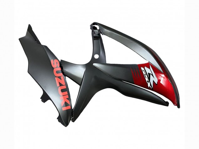Carenados Moto Suzuki GSXR 600 / GSXR 750 2008-2010 - Negro Mate Rojo