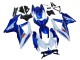 Kits Carenado Moto Suzuki GSXR 600 / GSXR 750 2008-2010 - Azul Blanco Rojo